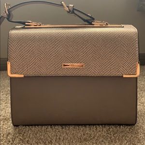 Silver Pink Dune Purse